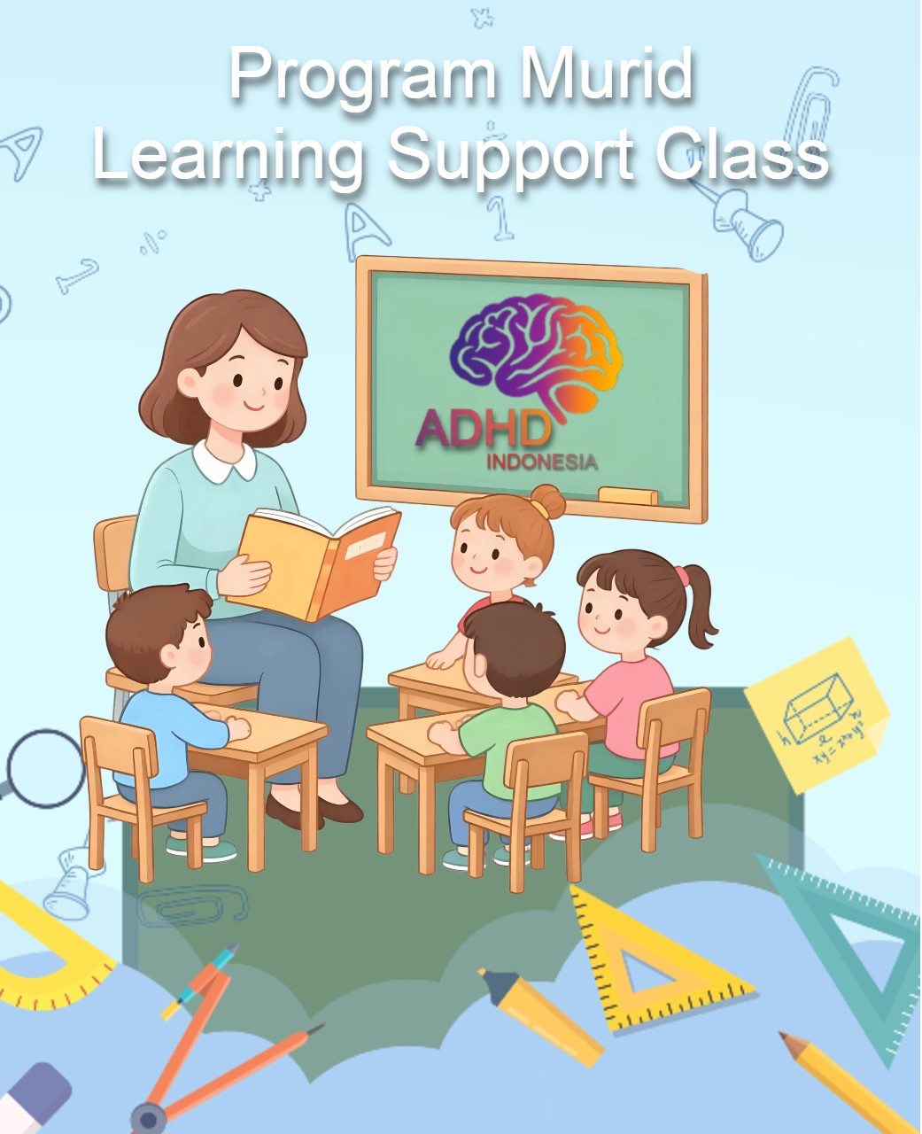 Program ADHD Indonesia Kabupaten Aceh Barat Daya Kelas Pendampingan Belajar (Learning Support Class)