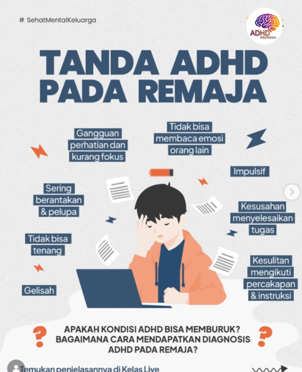 Screening ADHD Non-Diagnostik: Edukasi Awal bagi Orang Tua di Kabupaten Aceh Barat Daya